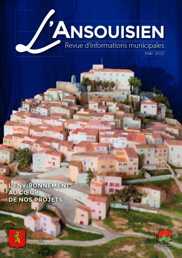 Magazine l'Ansouisien, magasine du village d'Ansouis - édition mai 2022